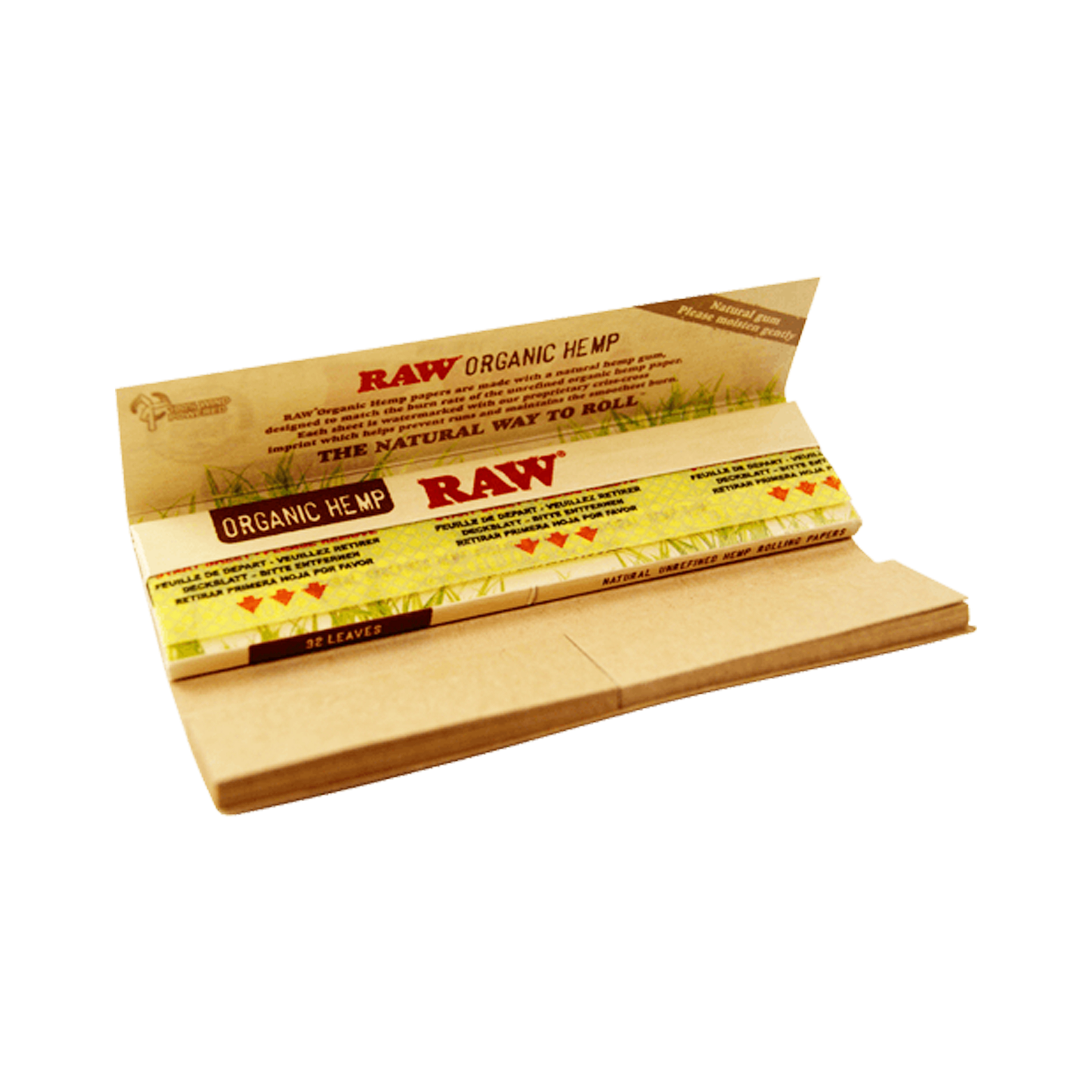 ORGANIC RAW PAPERS + TIPS [KINGSIZE SLIM] [CONNOISSEUR]